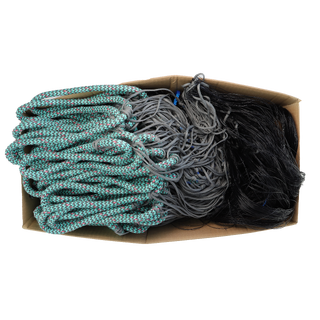 CAL Piggvargarn - 0,60 mm Svart - 45x2 meter - 134 mm
