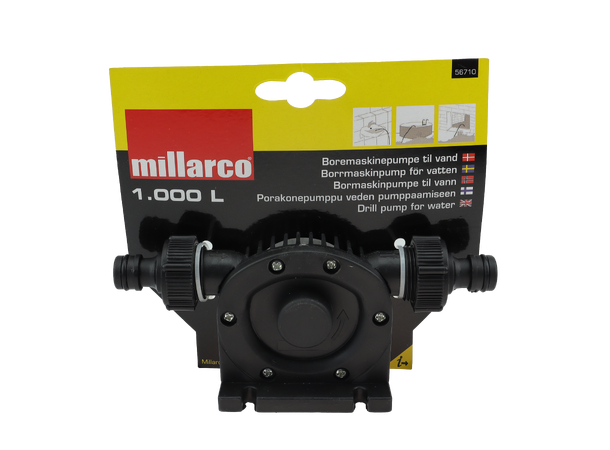 Drillpumpe for vann 1000 liter / time 