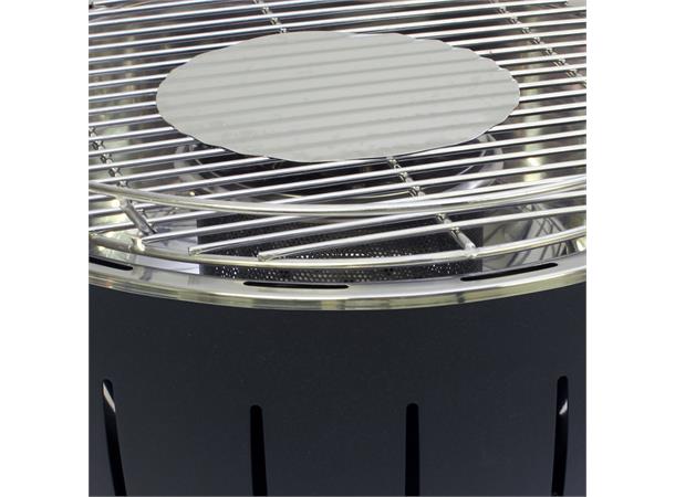 Quick grill m/vifte, for kull/briketter
