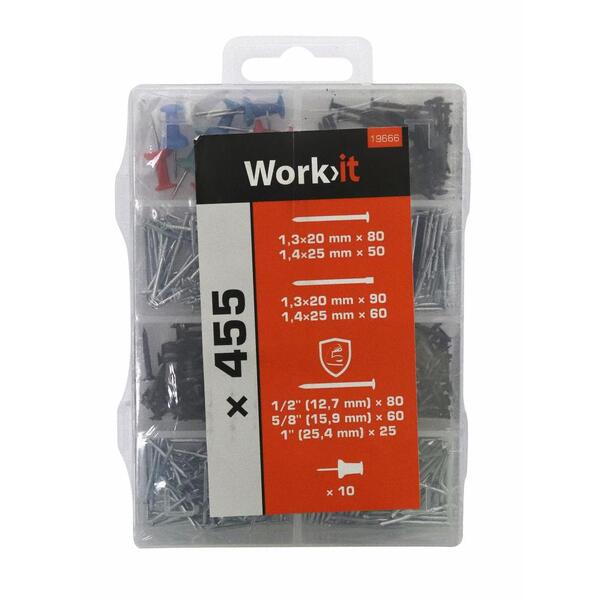 Hobbysortiment oppheng Sett - 455 Deler