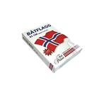 Norsk b&#229;tflagg 125x90cm Premium