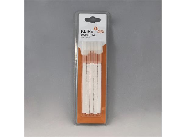 Smart Strips 12m Hvit Refill Klips 100st