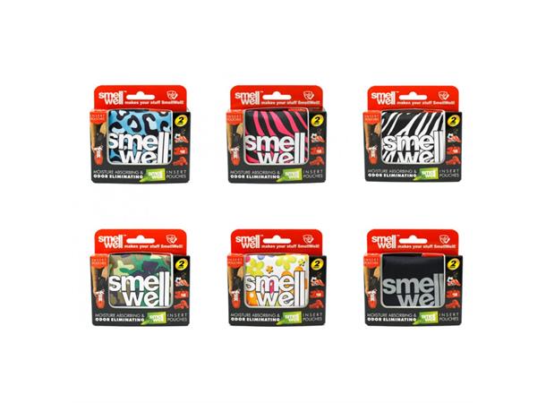 SmellWell luktfjerner 2pk ass farger