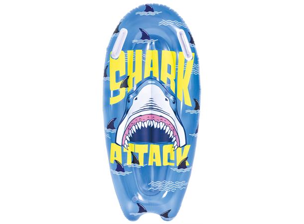 Oppblåsbart Shark Surfboard 100cm 4-8 år