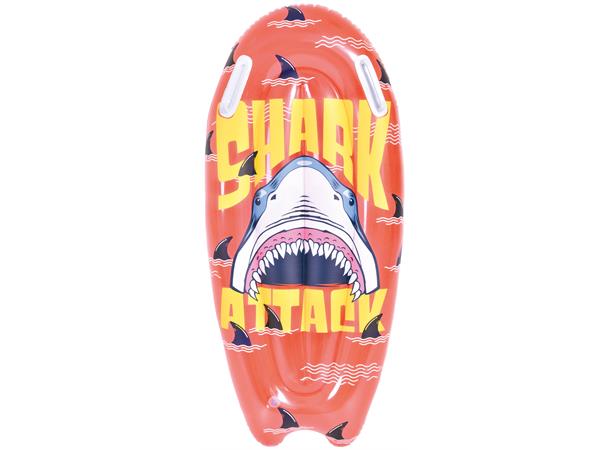 Oppblåsbart Shark Surfboard 100cm 4-8 år 