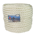 Tau Polyester - Hvit 20 mm - 55m - Kveil
