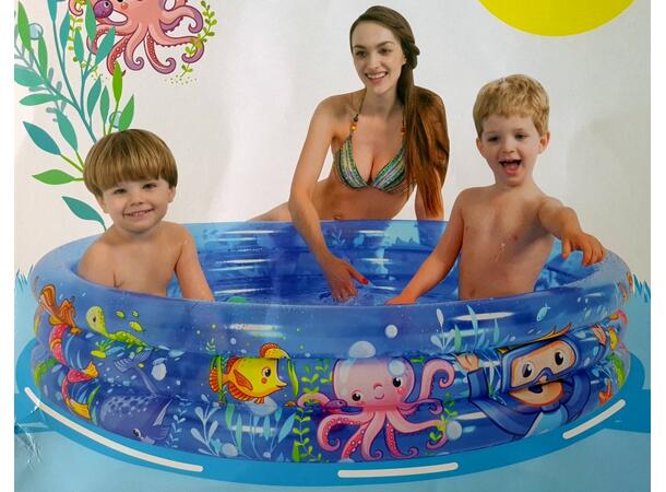 Badebasseng Sea World Plast - 165 Liter 
