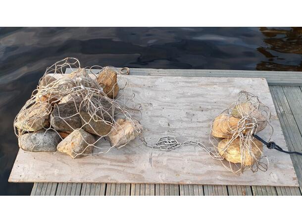 Moringsnett kjetting - 30 liter Syrefast - 1300kg 