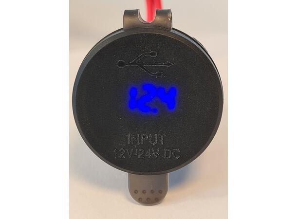 Osean USB Uttak USB C+ PD + QC 12-24v 