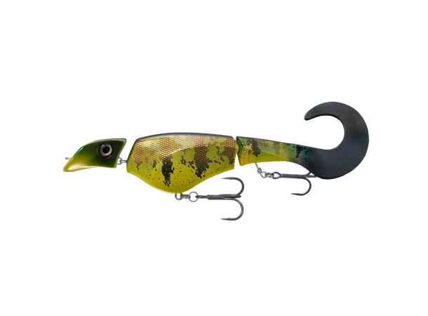 Headbanger Colossus Curly 31 cm Suspending 170 g Yellow Perch 