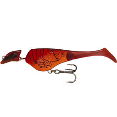 Headbanger Shad 11 cm Sinking 13 g Red Craw