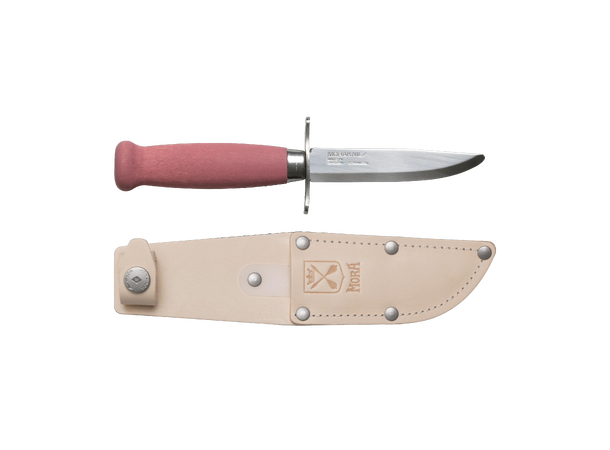 Morakniv Scout 39 Safe Rustfri - Speiderkniv - 90mm - Rosa 