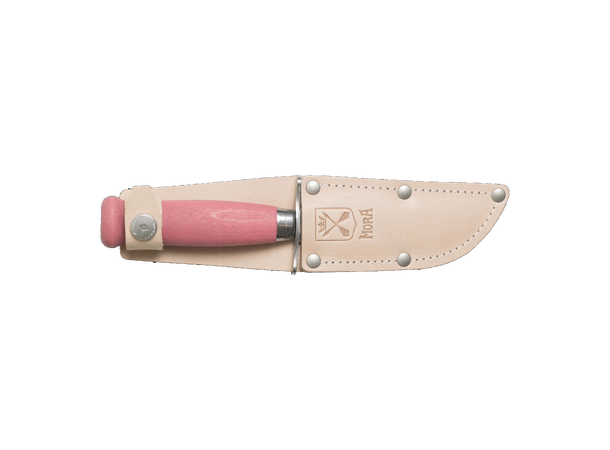 Morakniv Scout 39 Safe Rustfri - Speiderkniv - 90mm - Rosa 