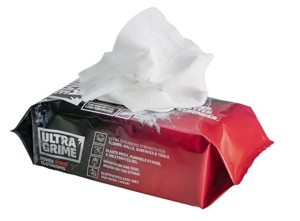 UltraGrime PRO Powerscrub - 80stk wipes Rengjøringskluter 