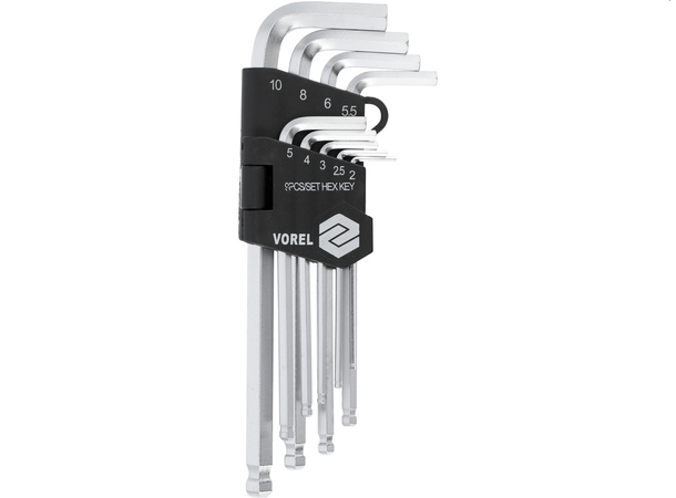 Vorel Umbrakosett 9 deler - 2-10 mm 