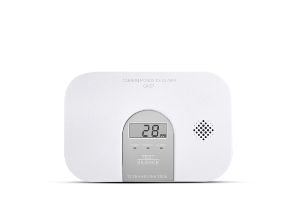 Housegard Karbonmonoksidvarsler CA107LCD - 2x AA Batteri 
