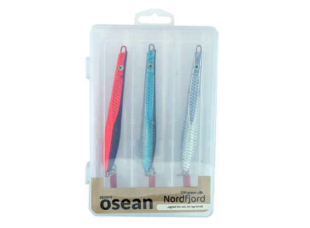 Osean Nordfjordpilken - 3pk Blyfri - 100gr 