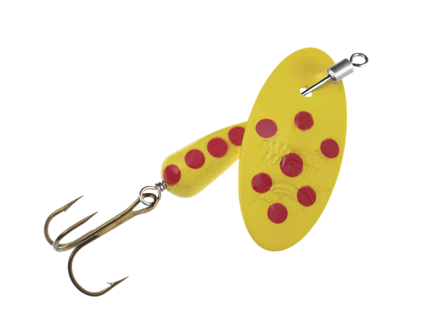 Panther Martin - Inline swivel Spotted Yellow - 7gr 