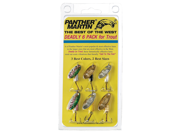 Panther Martin - Sett Best of the West 6 Pack