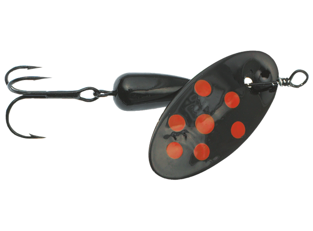 Panther Martin - Spotted Black Fluorescent - 7gr
