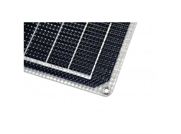 Skanbatt Fleksibelt Solcellepanel 100w Marine half cut 1050x510x4mm