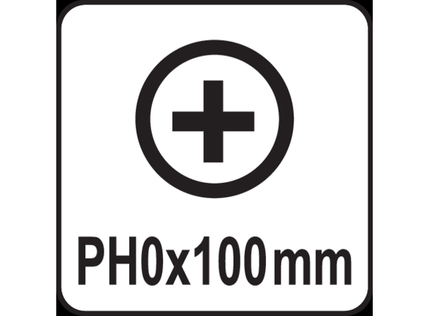 Yato Phillps skrutrekker Stjerneskrutrekker - PH0x100mm 
