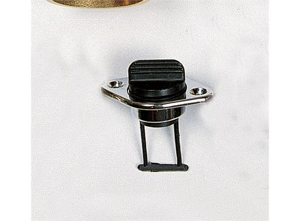 Bunnplugg Nylon m/syrefast plate