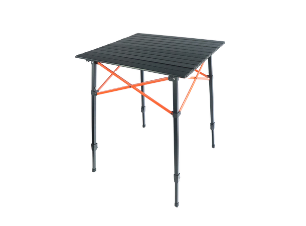 BÅL Campingbord - Justerbart Aluminium - 70x70x70/85 cm 