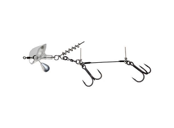 Headbanger RockerHead Stinger 1/0 + 1 Sinking 4,5 g Transparent 