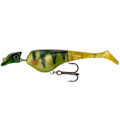 Headbanger Shad 11 cm Sinking 11 g Natural Perch
