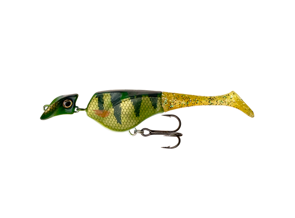 Headbanger Shad 11 cm Sinking 13 g Natural Perch 