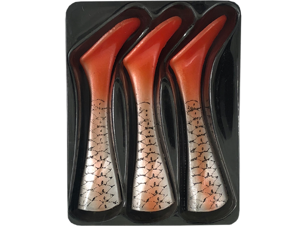 Headbanger Shad 16 Rep. tails, 3 pcs Roach 