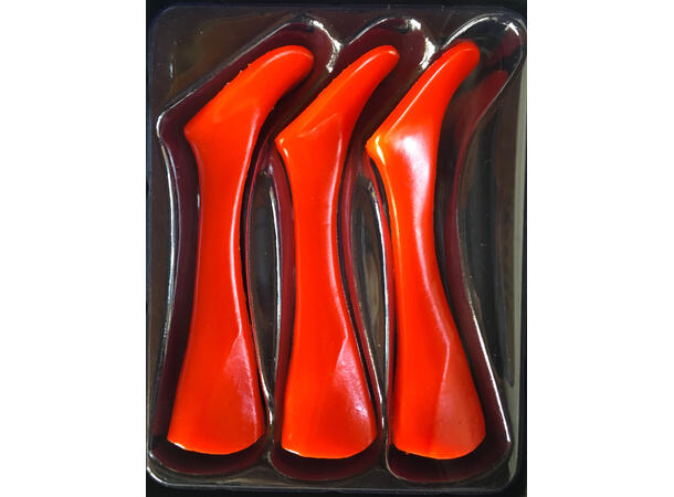 Headbanger Shad 22 Rep. tails, 3 pcs Red 