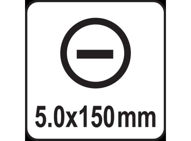 Yato Flat skrutrekker Flatskrutrekker - 5x150mm 