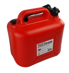 Bensinkanne Trio 15ltr. Plast Rød