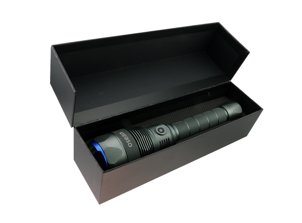Osean Fokus 7000 - LED Lommelykt 7000 Lumen - Oppladbar - IP67 