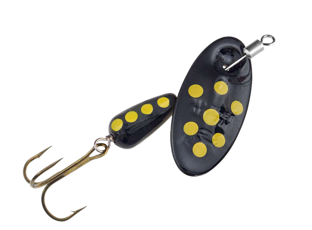 Panther Martin - Inline swivel Spotted Black - 7gr