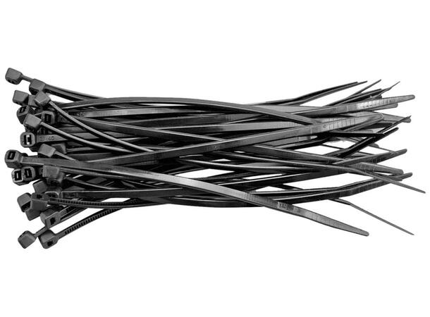 Vorel Strips - 50 stk Sort - 500x8 mm 