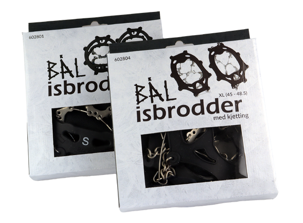 BÅL Isbrodd m/ kjetting M Medium - 36-41,5 