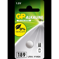 GP Batteri Knappcell LR54 1,5v 189/V10GA