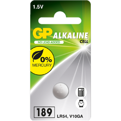 GP Batteri Knappcell LR 54 - 1,5V - 189/V10GA