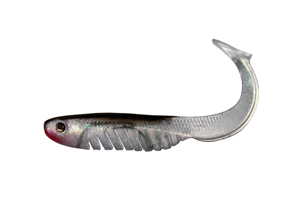 Headbanger BangerRibs 5-pack 6,9 cm Softbait 3 g Bleeding Ghost 