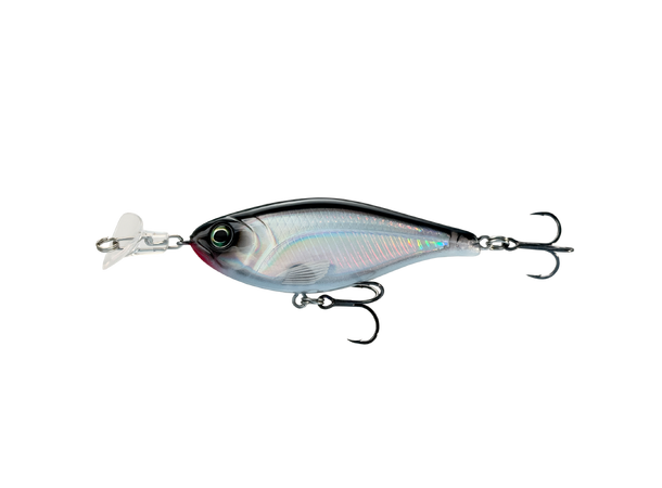 Headbanger Cranky Shad 10,1 cm Slow sink 33 g Black/Silver 