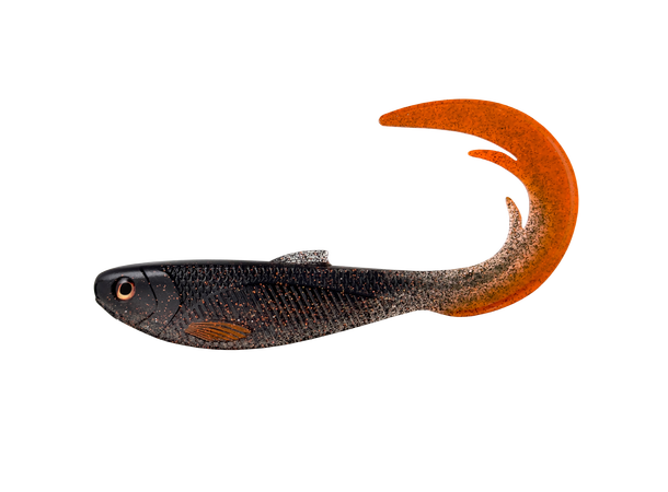 Headbanger FireTail v2 21 cm Softbait 86 g Black/Orange 