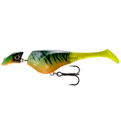 Headbanger Shad 11 cm Sinking 13 g Firetiger Stealth