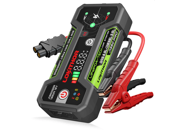 Lokithor Lithium Jump Starter J1350 Pro 12v 1350A 25,6Wh Startbooster/Powerbank 