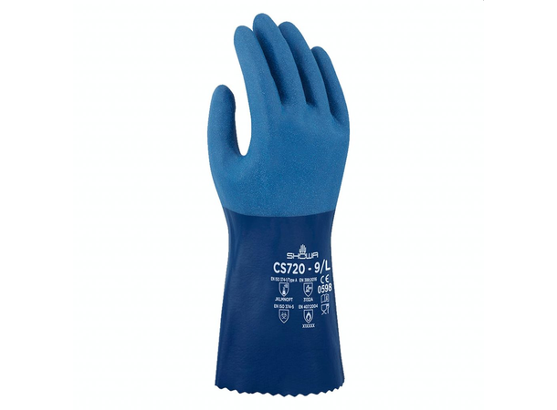 Showa CS720 Hanske Nitirl - Str 10 / XL 