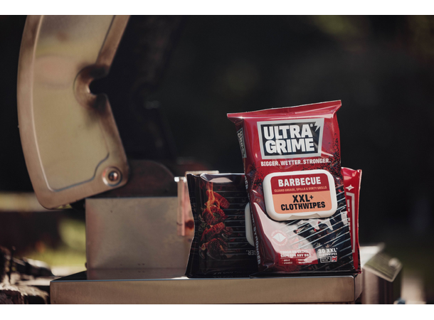 UltraGrime Barbecue - 30stk wipes Rengjøringskluter 