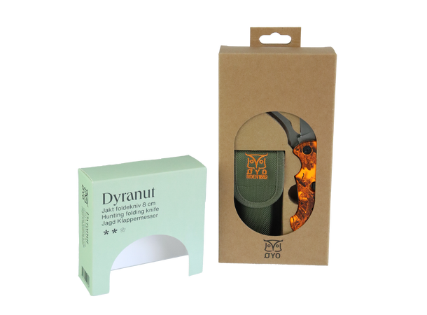 Øyo Kniv Dyranut Foldekniv - Jakt 