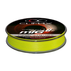 Climax miG 8 Multifilament - 135m Gul - Singlepack - 9,5kg - 0,12mm